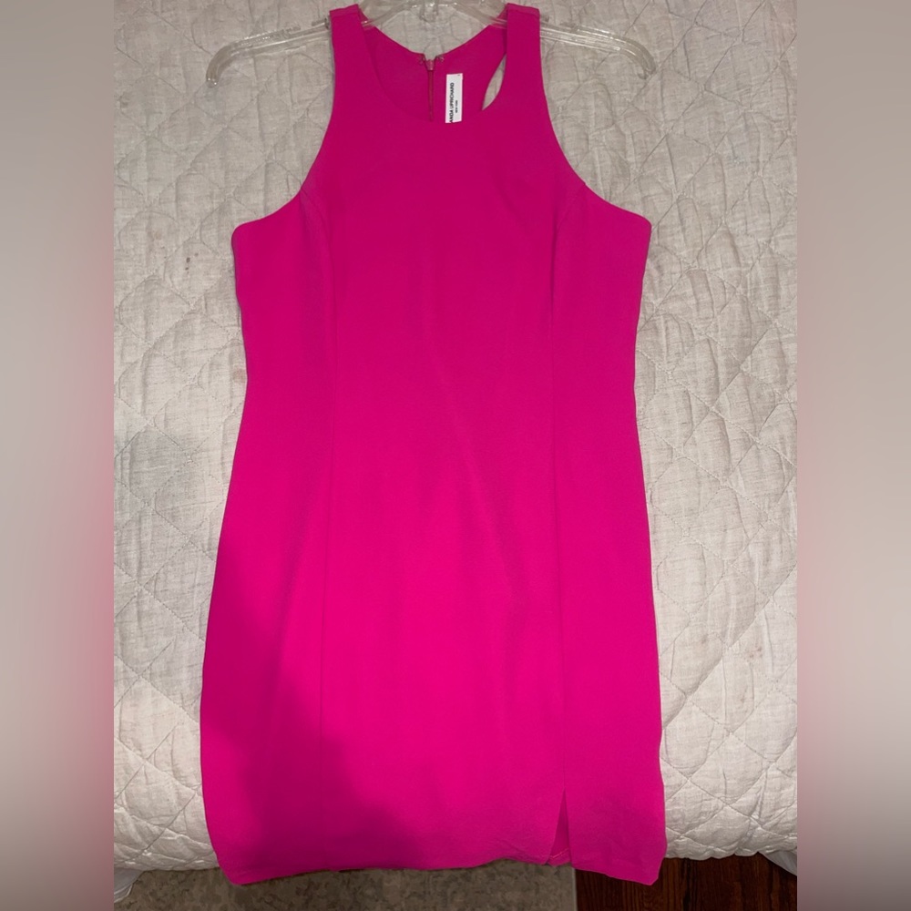 Amanda Uprichard pink sleeveless dress